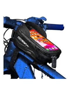 Waterproof Frame Front Pouch Cycling Handlebar Tube Bag 20 x 15 x 10cm - v1607862691/N42995145A_1