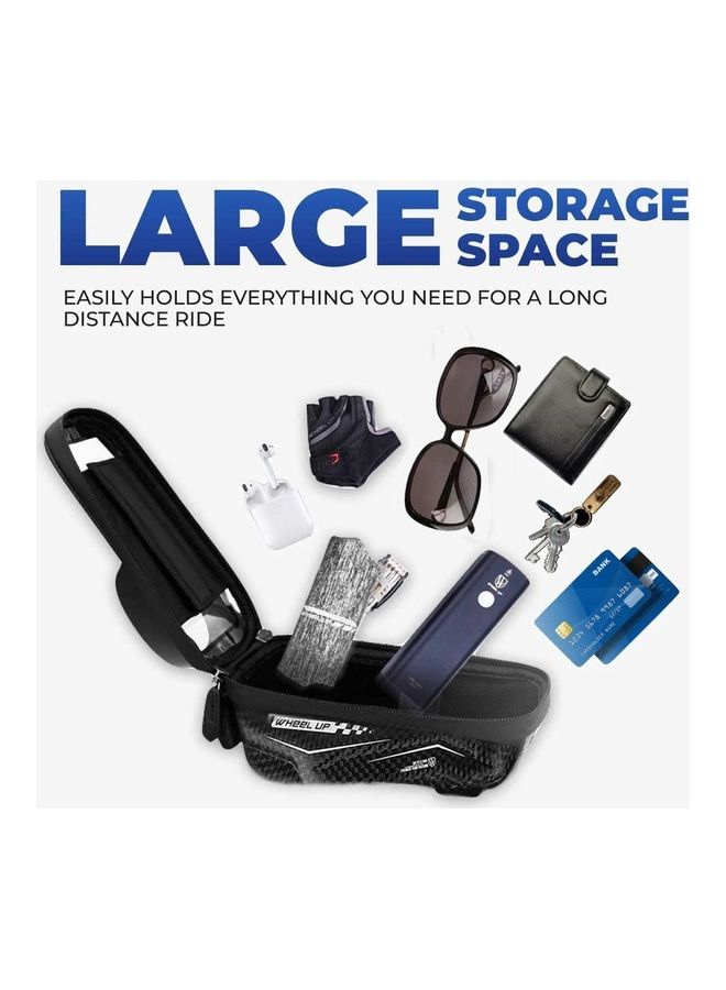Rock Pow Waterproof Frame Front Pouch Cycling Handlebar Tube Bag 20 x 15 x 10cm  - Image 4