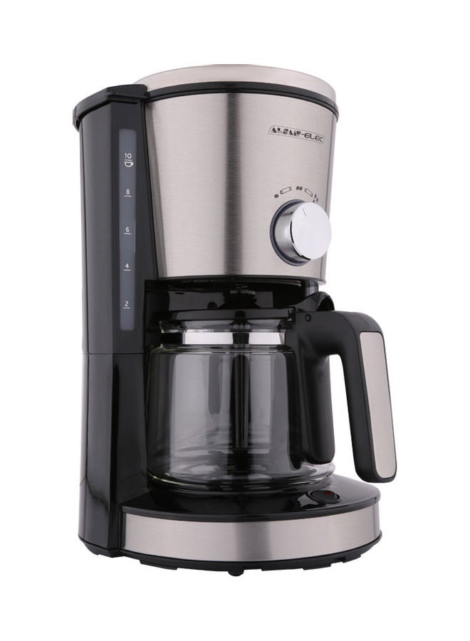 ALSAIF-ELEC Coffee Maker 1.25 L 1000 W E03400 Brown  - Image 1