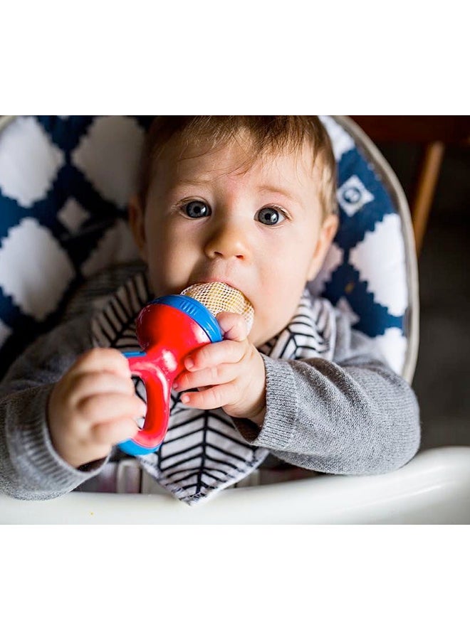 Nuby Baby Nibbler With Cover - Red - Image 3