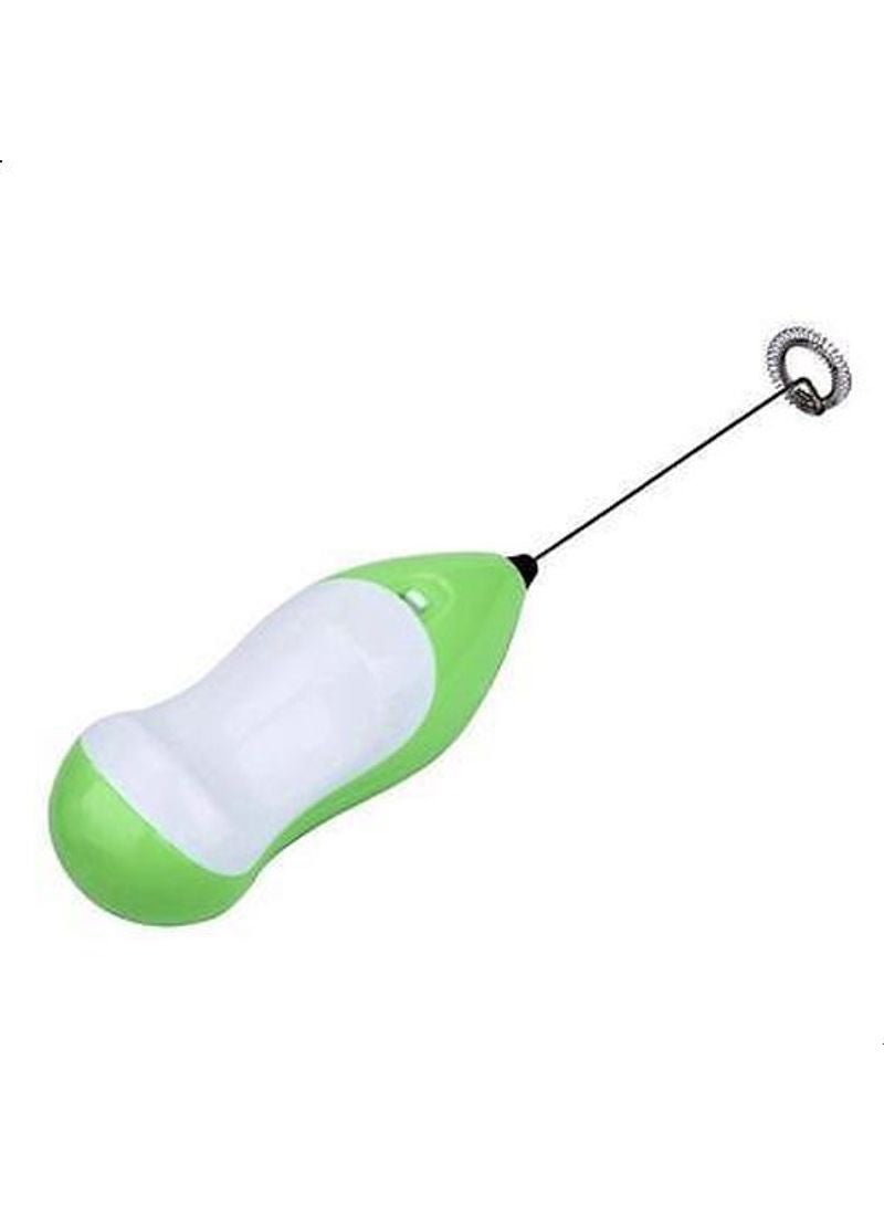 Generic Mini Handy Coffee Milk Drink Electronic Mixer Stirrer Green 