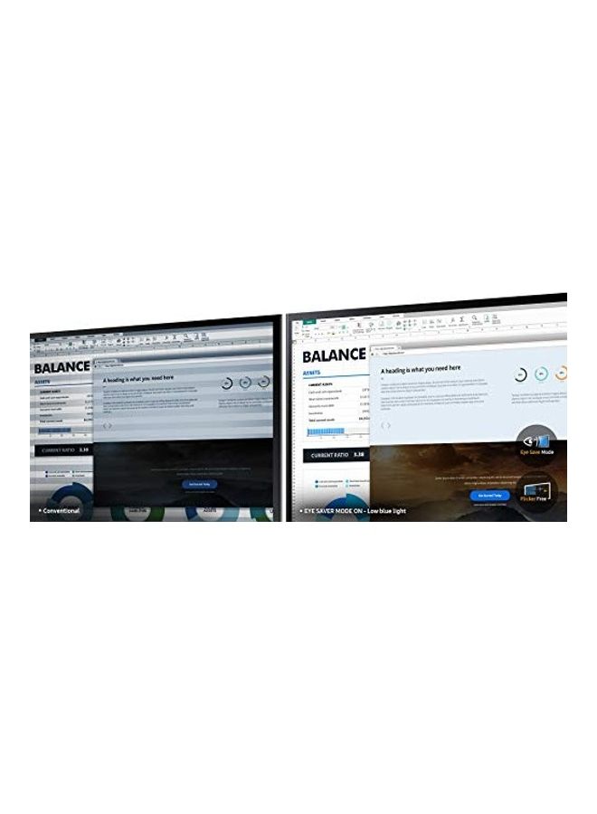 Samsung - S22F350FH 21.5-Inch FHD Monitor Black - Image 1