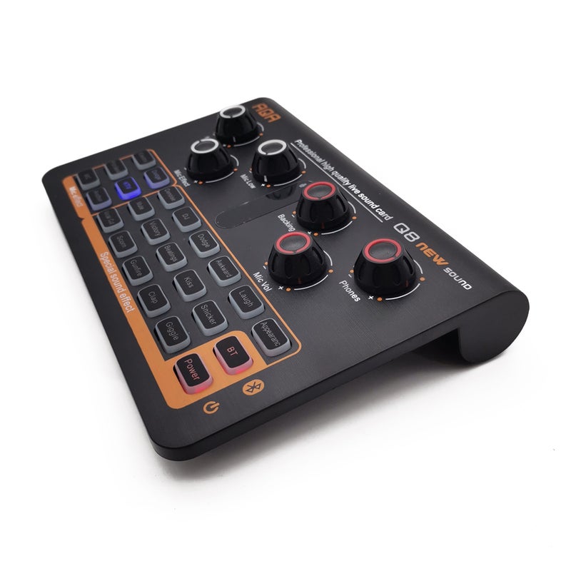 Generic Microphone Bluetooth Sound Card Black  - Image 5