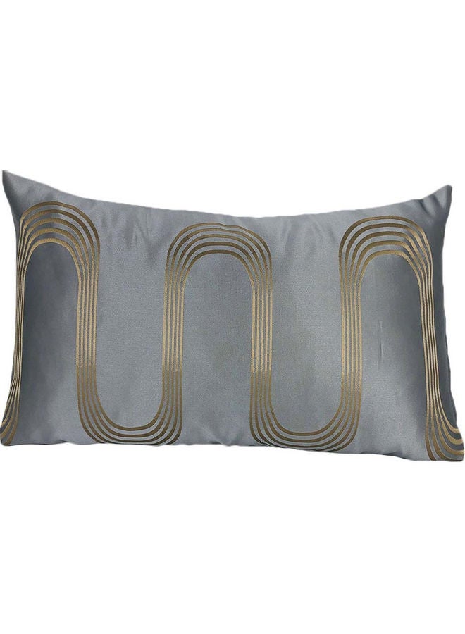 Generic - Messina Duck Feather Insert Pillow Gray 54 x 33cm - Image 1
