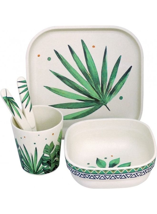 Tommy Lise - Bamboo Dinner Set - Evergreen - Image 1