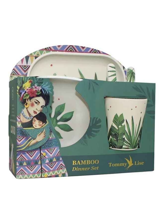 Tommy Lise - Bamboo Dinner Set - Evergreen - Image 1
