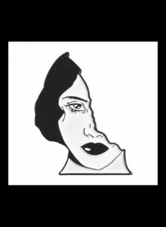 5esha Half Women Face Brooch Design  - Image 1