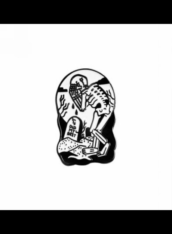 5esha Skull Craying Brooch Design - Image 1