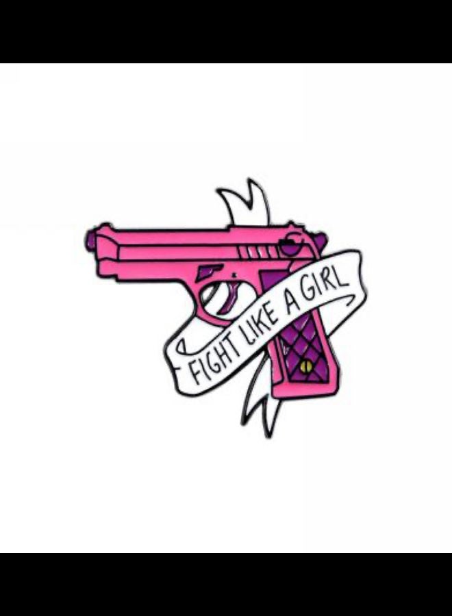 5esha Gun Design Brooch  - Image 1