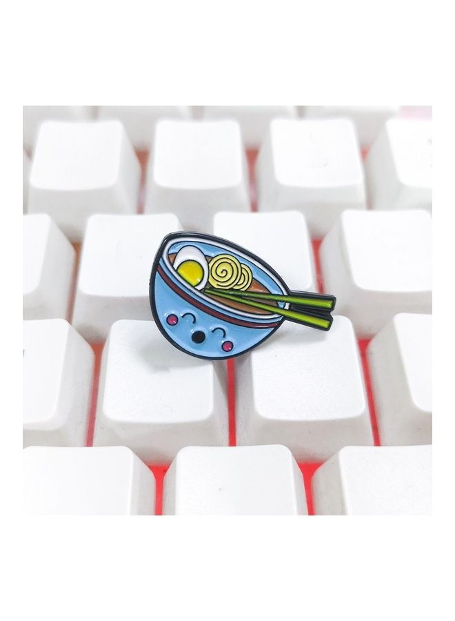 5esha Noodles Food Plate Design Brooch - Image 2