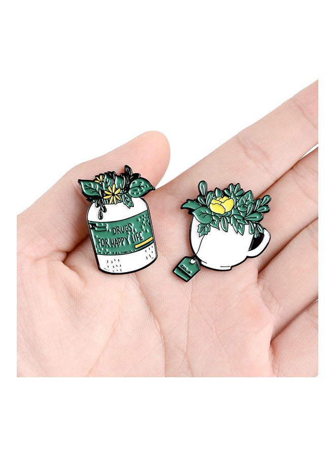 5esha Druges Bottle Design Brooch - Image 4