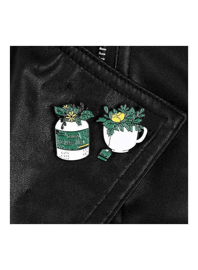 5esha Druges Bottle Design Brooch - Image 5