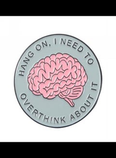 5esha Brooch Design With Brain And Motivated Words  - Image 1