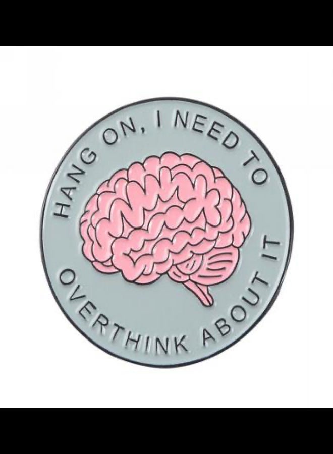 5esha - Brooch Design With Brain And Motivated Words - Image 1