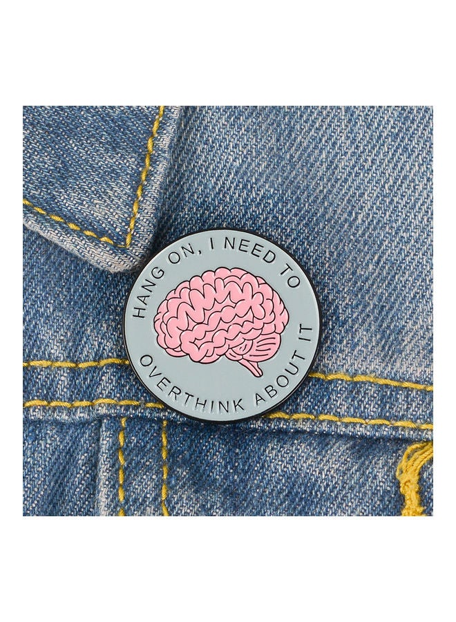 5esha - Brooch Design With Brain And Motivated Words - Image 1