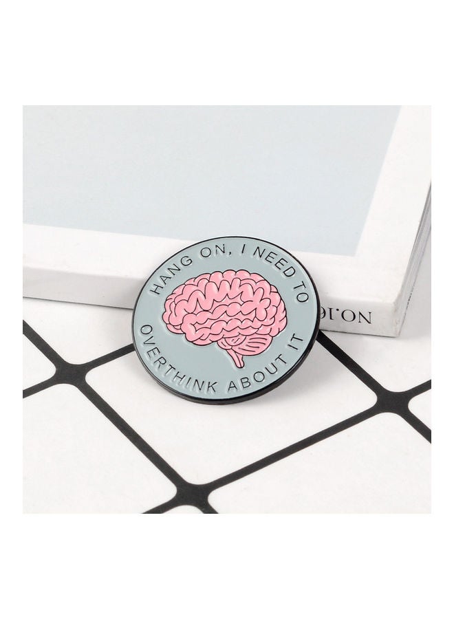 5esha - Brooch Design With Brain And Motivated Words - Image 1