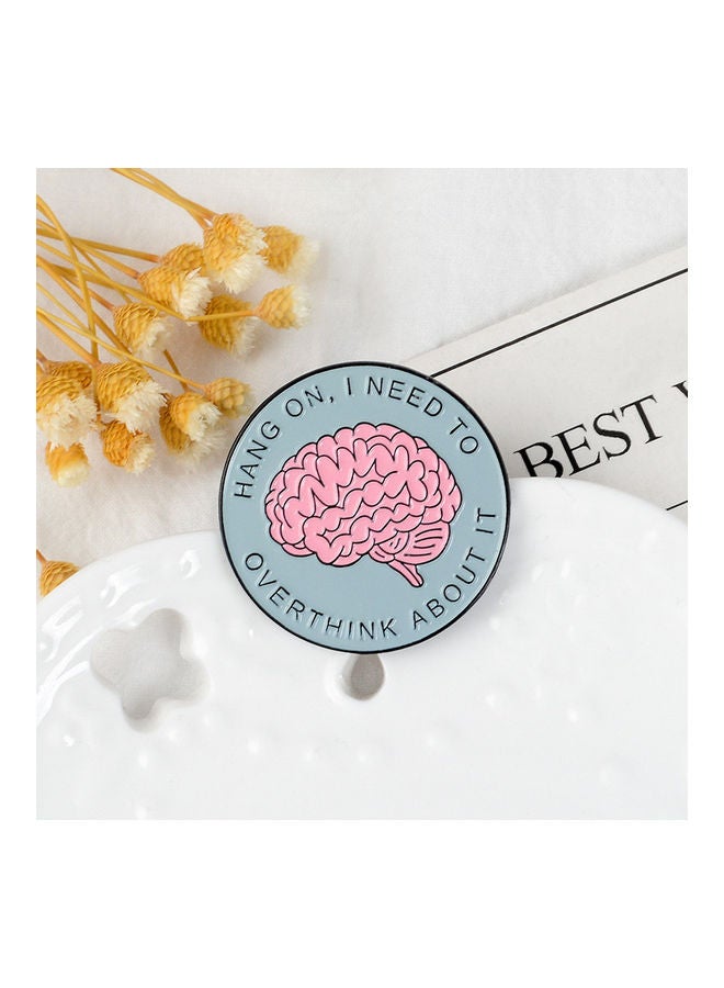5esha - Brooch Design With Brain And Motivated Words - Image 1