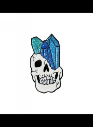 Skull Design Brooch With Colofull Dimonds Shape - v1607871936/N43003340A_1