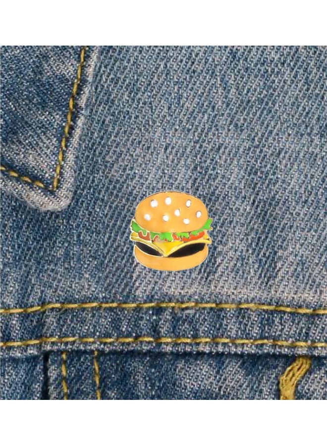 5esha Burger Design Brooch  - Image 2