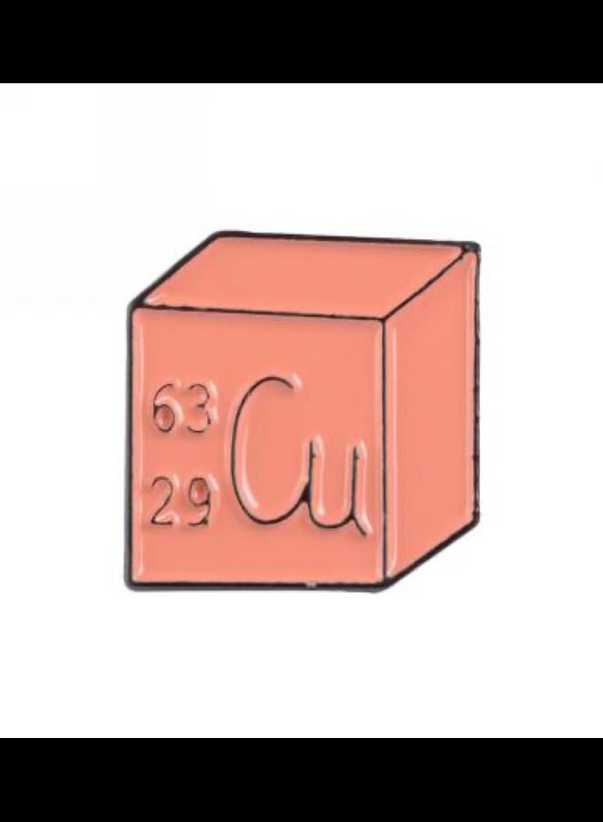 5esha Chemical Element Design Brooch  - Image 1