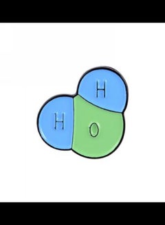 Chimical Formula Design Brooch