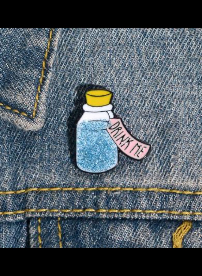 5esha Drifting Bottle Design Brooch Pin  - Image 2