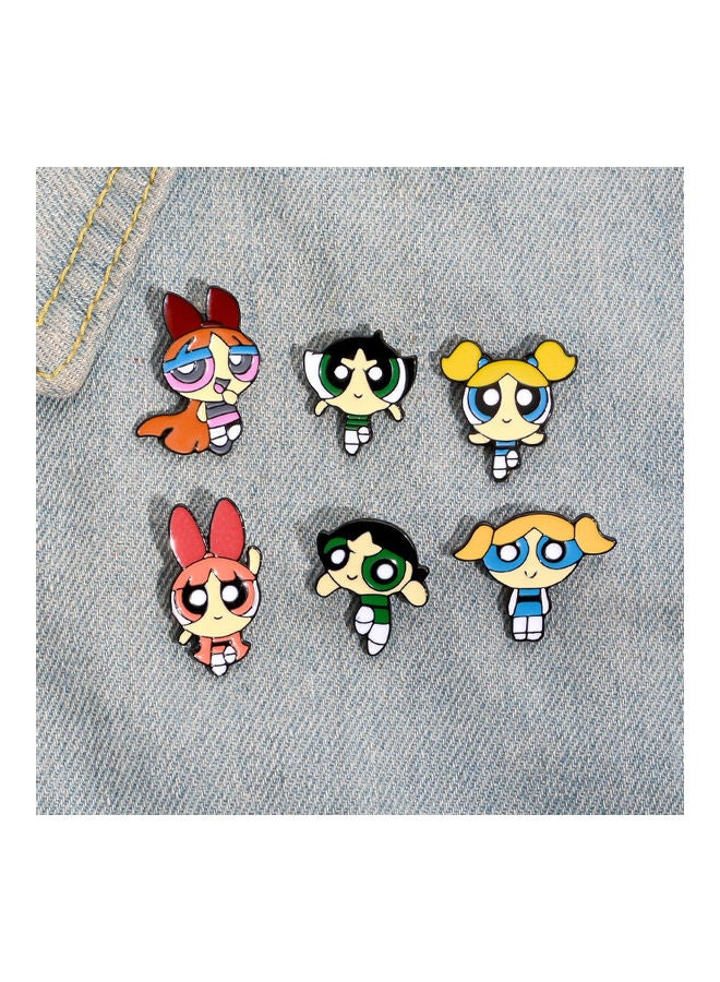 5esha - Powerpuff Girls Brooch Design - Image 1