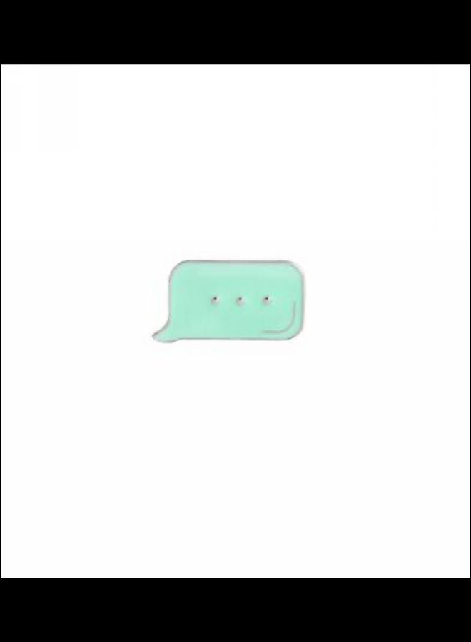 خيشة بروش بتصميم علامات التفكير - Image 1