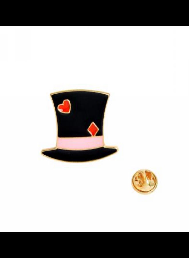 5esha Hat Design Brooch
