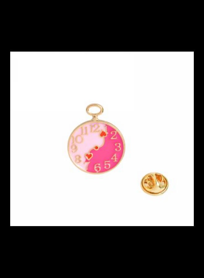 خيشة بروش بتصميم ساعة - Image 1