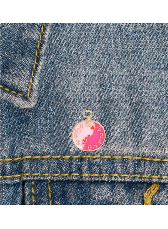 خيشة بروش بتصميم ساعة - Image 2