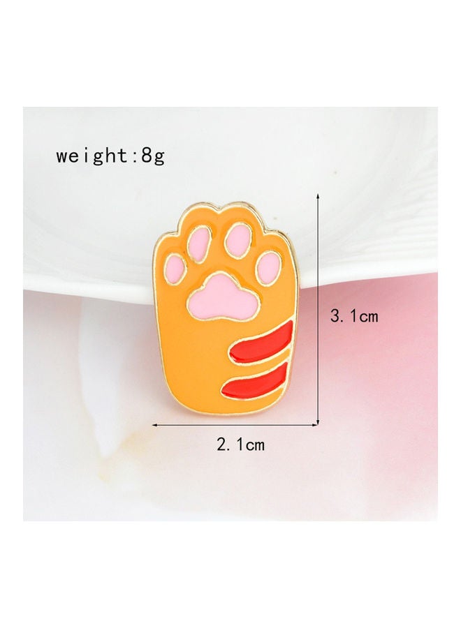 خيشة بروش على شكل قدم قطة - Image 4