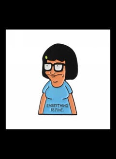 5esha Carton Character Design Brooch  - Image 1