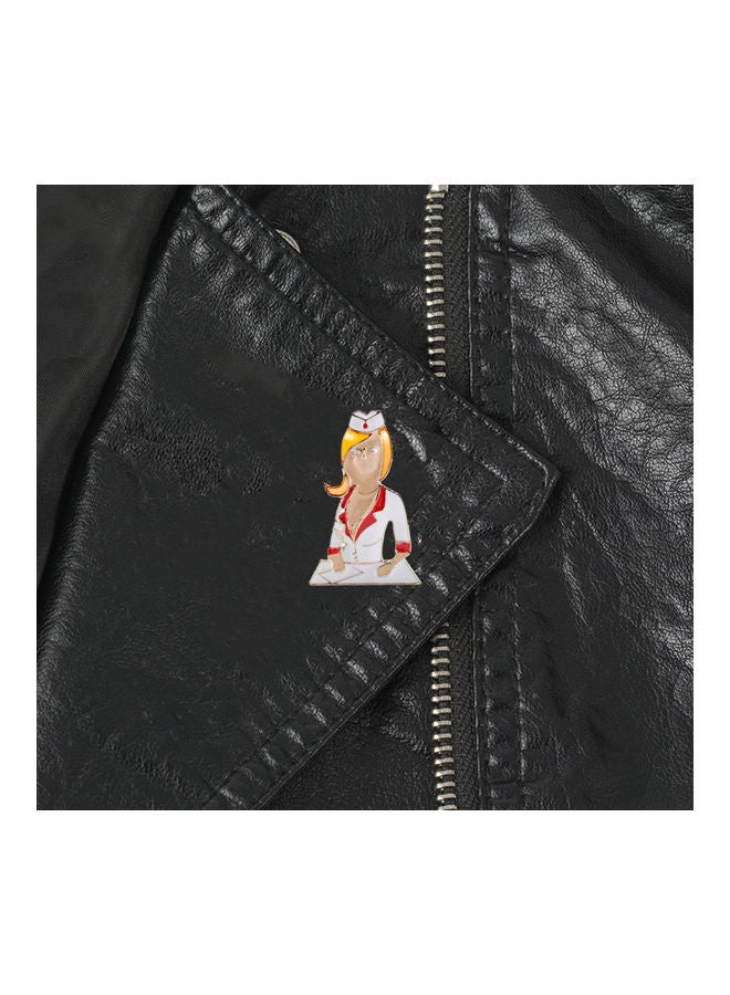 5esha Nurse Design Brooch - Image 2