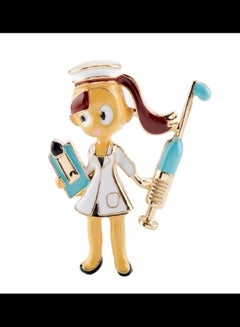 5esha Nurse Design Brooch  - Image 1