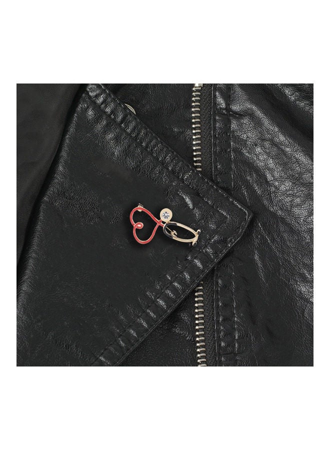 خيشة بروش بتصميم سمّاعة طبيب. - Image 2