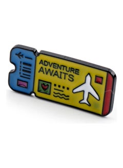5esha Flight Ticket Design Brooch  - Image 2