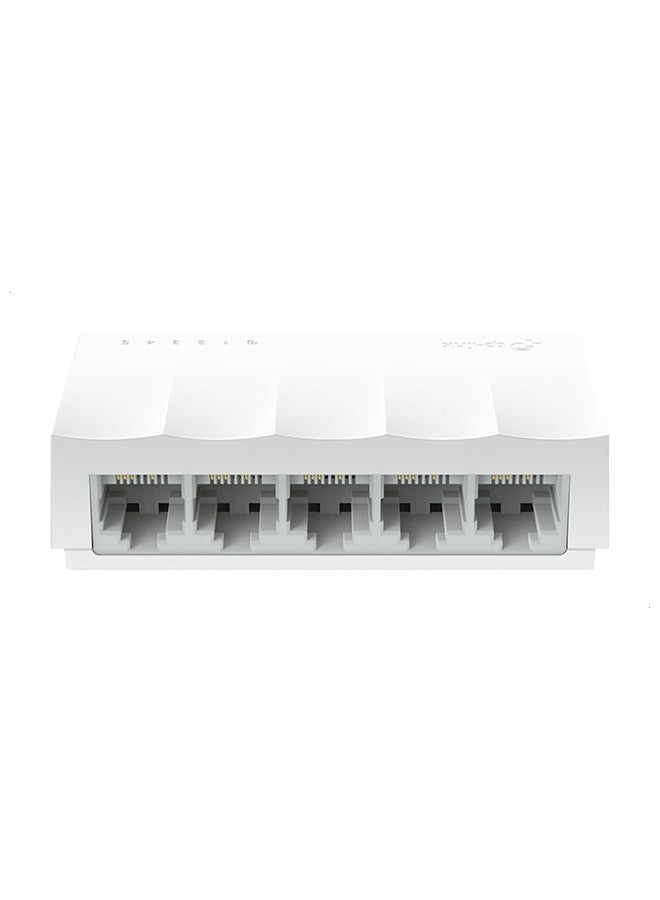 TP-LINK TP-LINK LS1005 Desktop Switch, 5 Ports White  - Image 1