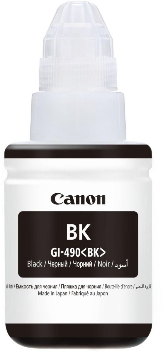 كانون طابعة بيكسما متعددة الوظائف ومزودة بخزان حبر 490 أسود - Image 3