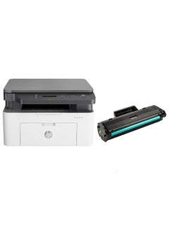 HP Multifunction Laser Printer With 106A Toner Cartridge White  - Image 1