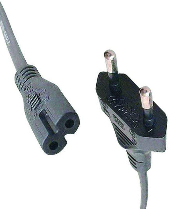 Notebook Power Cord Black  - Image 3
