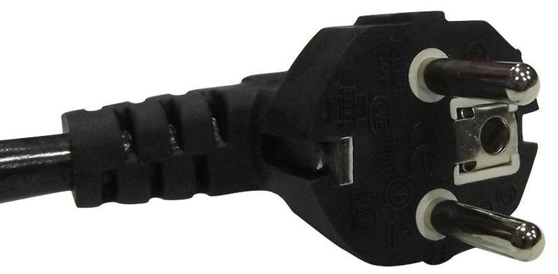 3-Pin Desktop Power Cable Black - Image 2
