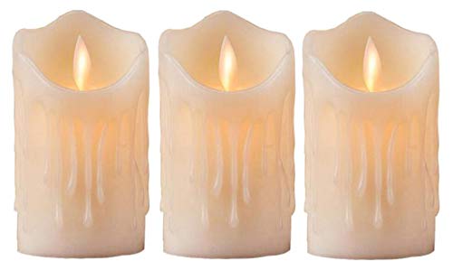 3-Piece Battery Operated Pillar Candle White 11 x 6inch - v1607920815/N38212802A_4