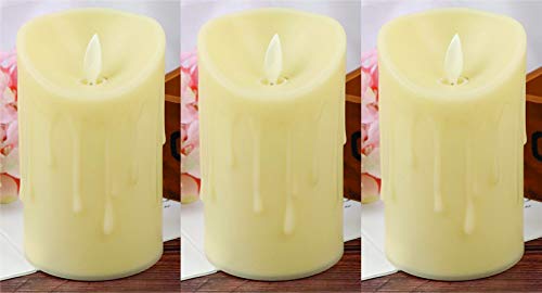 3-Piece Battery Operated Pillar Candle White 11 x 6inch - v1607920815/N38212802A_5