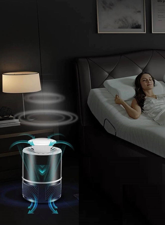 ماركة غير محددة مصباح صاعق كهربائي للناموس بمنفذ USB أسود  - Image 5
