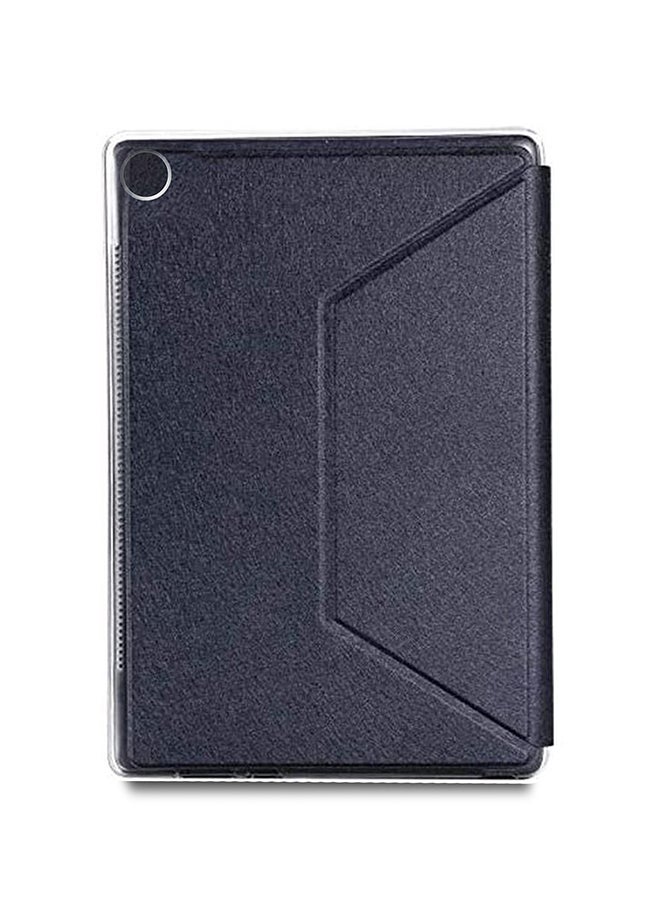 Wtech Premium Quality Protective Book Type Case Cover With Reinforced Soft Shell TPU Fitting For Huawei MediaPad M5 Lite 8 Black - Image 4