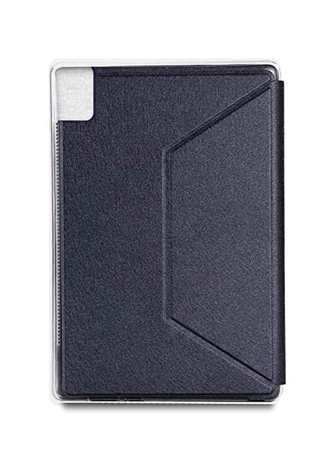 Wtech Premium Quality Protective Book Type Case Cover With Reinforced Soft Shell TPU Fitting For Huawei MatePad Lite 10.4 Black - Image 4