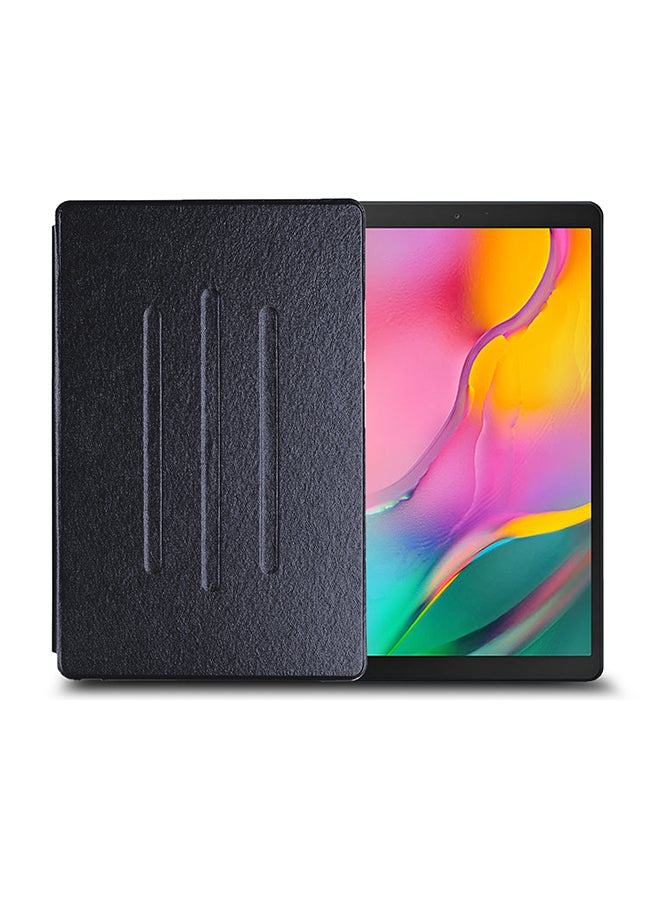 دبليو تيك غطاء حماية خلفي ناعم ومرن ورفيع وقابل للطي من البولي يوريثان الحراري لجهاز سامسونج جالاكسي تاب A مقاس 10.1 بوصات إصدار 2019 – T510 / T515 أسود - Image 2