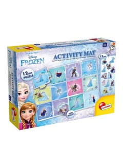 12-Piece Frozen Activity Mat Jigsaw Puzzle 70x50cm - v1607934857/N43013454A_1