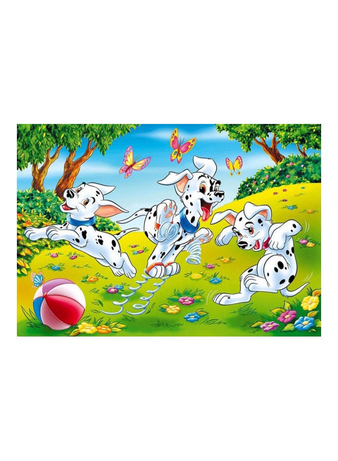 LISCIANI 101-Piece Dalmatians Double Face Jigsaw Puzzle - Image 2